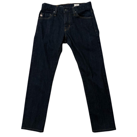 Adriano Goldschmied AG Jeans Mens 29R Tellis Modern Slim Japanese Selvedge Blue - Picture 1 of 7